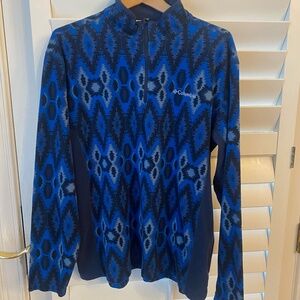 Columbia Men's Large Pullover Blue